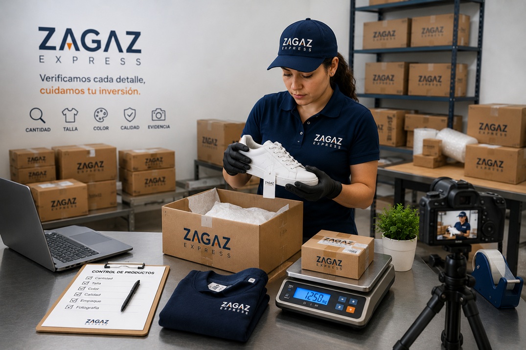 Control, preparación y gestión de mercancías en Zagaz Express
