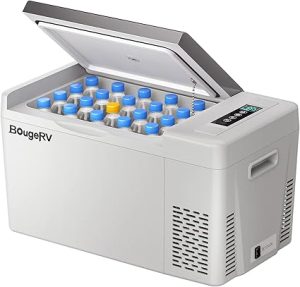 BougeRV 12 volt portable refrigerator for trucks and RVs