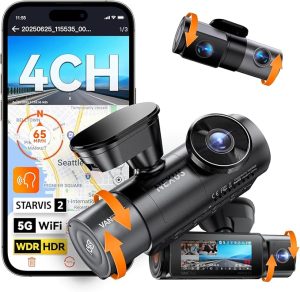 Vantrue N5S 4 channel 360 dash cam